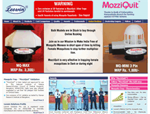 Tablet Screenshot of mozziquit.com
